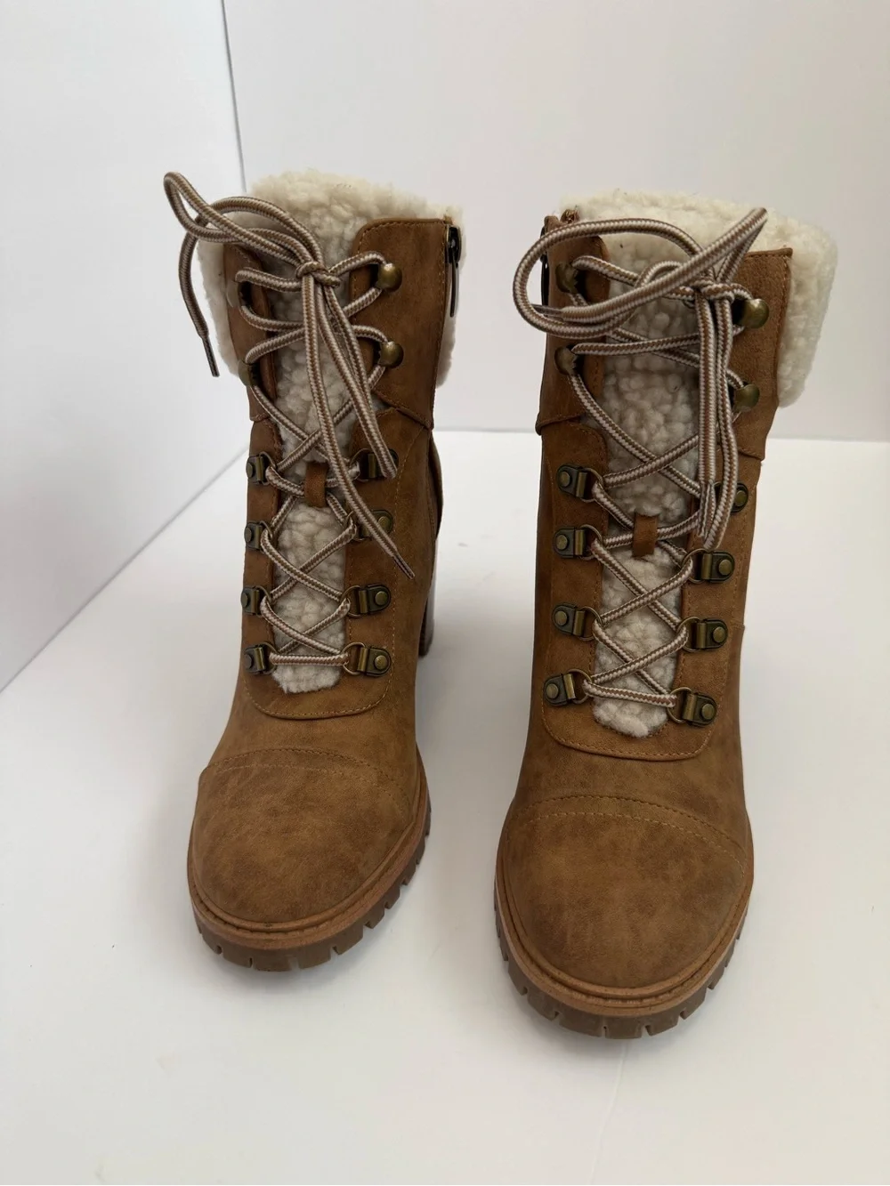 Nine West brown lace